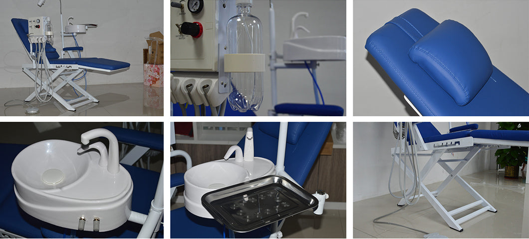 Medical Folding Simple Dental Unit Chair