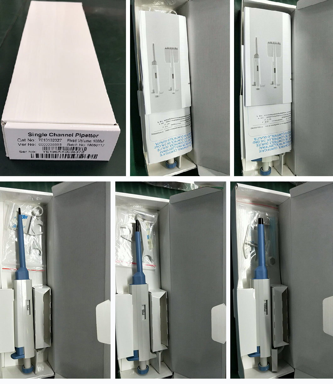Single Channel Fixed Volume Pipette