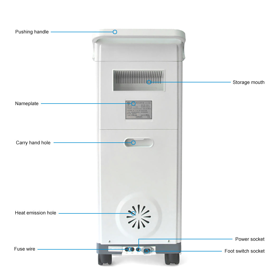 Diaphragm Type High Vacuum Phlegm Suction Device