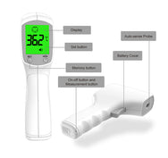 In Stock Forehead Temperature Gauge Infrared Forehead Thermometer