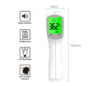 In Stock Forehead Temperature Gauge Infrared Forehead Thermometer