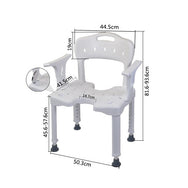 Bedside Commode Toilet Chair Disabled Bathroom Bath Chair Disabled Shower Chair