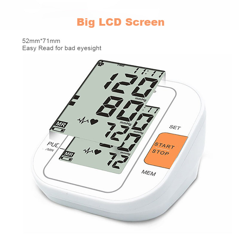 Blood Pressure Monitoring Machine Upper Arm Digital Blood Pressure Monitor