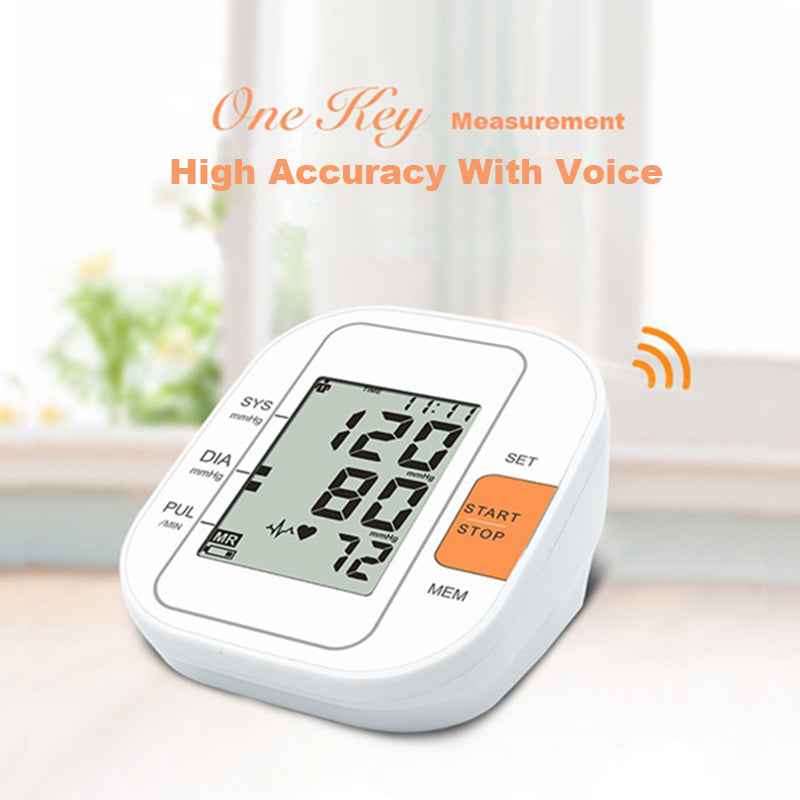 Blood Pressure Monitoring Machine Upper Arm Digital Blood Pressure Monitor
