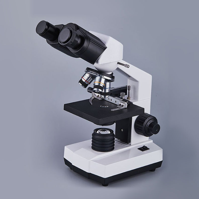 In Stock Binocular Microscope Lab Optical Research Microscope