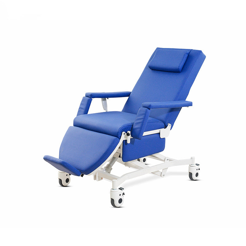 Medical Phlebotomy Dialysis Chair Adjustable Blood Donation Chair