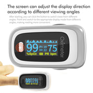 Finger Blood Oxygen OLED Display Fingertip Pulse Oximeter