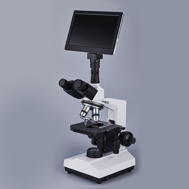 In Stock Trinocular Microscope Laboratory Biological Trinocular Microscope