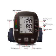 Upper Arm Digital BP Machine Blood Pressure Monitor