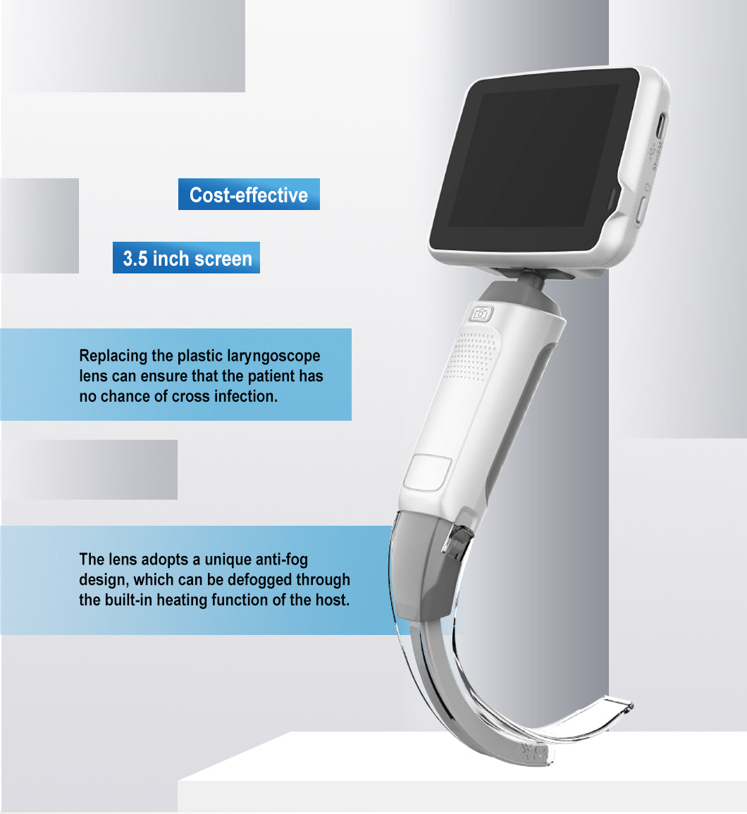 Video Laryngoscope Emergency ENT Digital Portable Video Laryngoscope